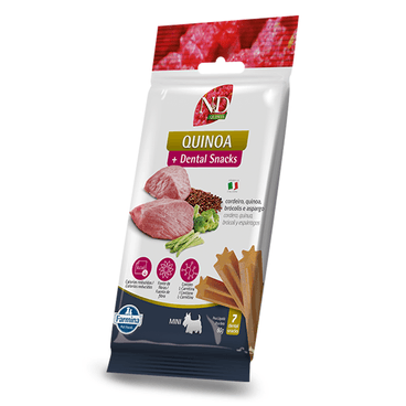 Treats MINI 100g N-D Quinoa WQ -front-right- 2000x2000